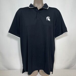 Michigan State Spartans NCAA Nike Dri-FIT Performance Polo Shirt Women's LARGE